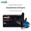 Spot Amas Nitrile Disposable Gloves: Durable, Thickened for Food, Catering, Industrial Protection, and Experiments.