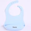 Silicone Bib Infant Drool Catcher Including Free Name High Quality Durable Design Safe for Children Engraving Imaginative Gifts Ideal for Boys Plus G