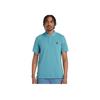 Timberland Solid Color Breathable Short Sleeve Polo Shirt Men Tops Storm-Blue A62T5-DV7