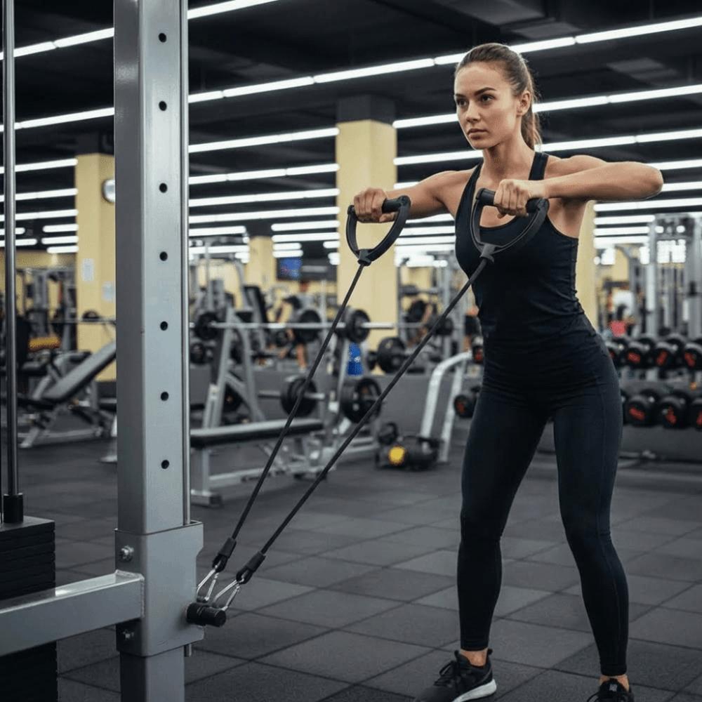 Strength Training Pull Rope Bands Black Workout Exercise Band Resistance Bands  Fitness