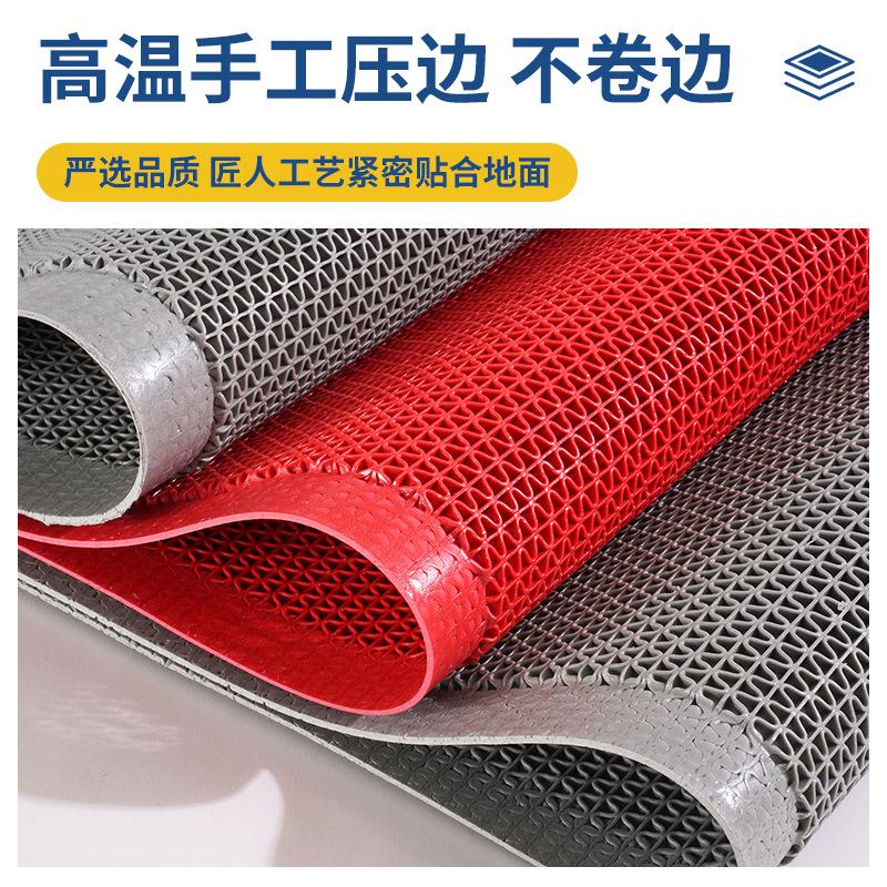 Door Floor Mat Commercial Waterproof And Non-Slip Foot Mat For Entering The Door Store Outdoor Thickened Carpet Free Cutting Pvc Mat