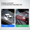 AATW1 Leather Car Seat Gap Organizer Box Leak-proof Storage Bag For Mercedes Benz AMG GLC W203 W206 W220 W205 W211 W212 W201 W210 W108