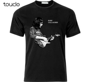 Nuova T-shirt Rory Gallagher Stratocaster Nera Unisex T-shirt Per Unisex Unisex Moda S5xl Xs5xl Regalo Personalizzato Divertente Creativo Maglietta