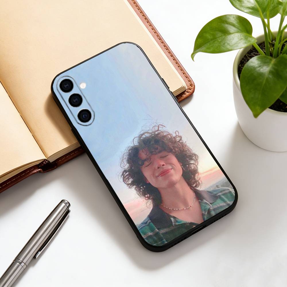 Singer C-Conan G-Gray-S Phone Case For Samsung Galaxy A73,A72,A71,A70,A53,A52,A51,Soft Silicone Black Cover