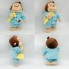 Curious George Monkey Plush Doll With Short Velvet Fur For Children Gift