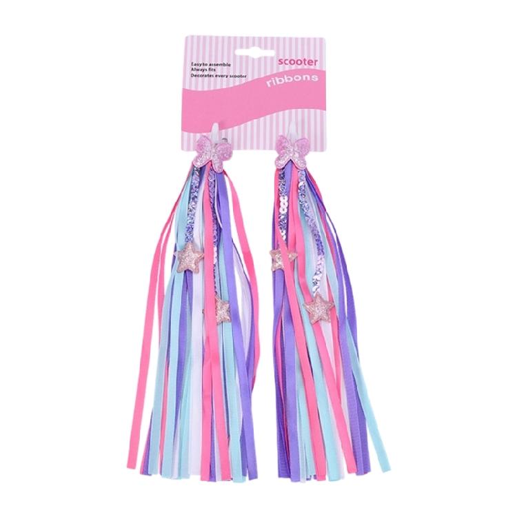 

Модные Велосипедные Ручки с Лентами Велосипедные Кисточки Ленточные Украшения Цветные Велосипедные Ленты Велосипедные Украшения Аксессуар фиолетовый