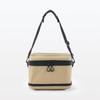 MUJI Foldable Soft Cooler Bag with Shoulder Strap, Beige, Approx. 28 X 22 X 19 Cm, 12L, 83832810