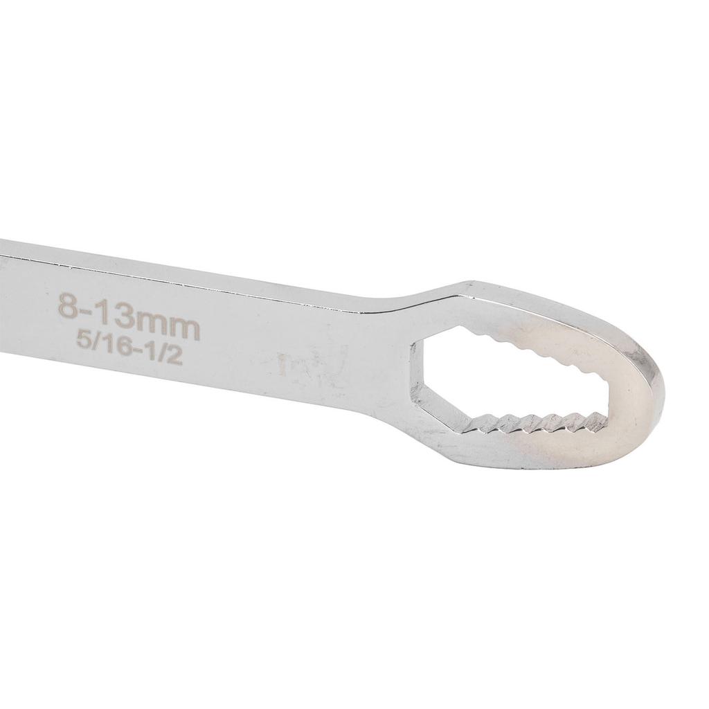 Double Ended Self Tightening Wrench Multifunctional   822mm Self Tightening Spanner for Auto Repair