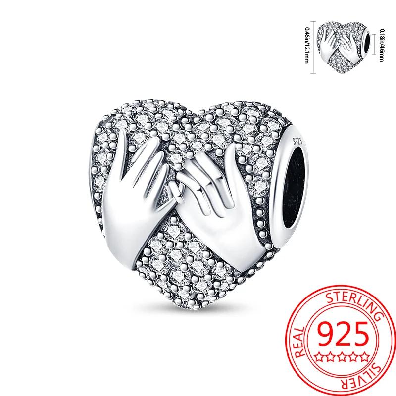 Children'S Pendant Copper Baby Pacifier Dangle Charm Fit Bracelet Necklaces Children'S Cute Jewelry Accessories