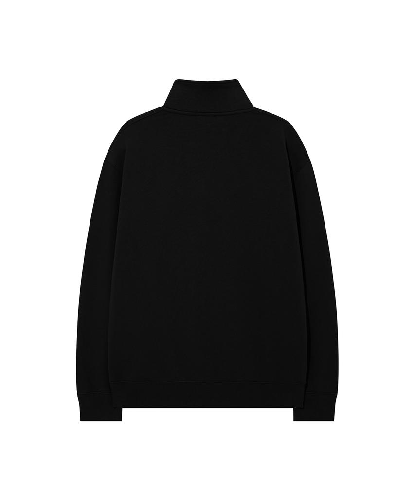 COVERNAT C-Logo Half-Zip Sweatshirt Black