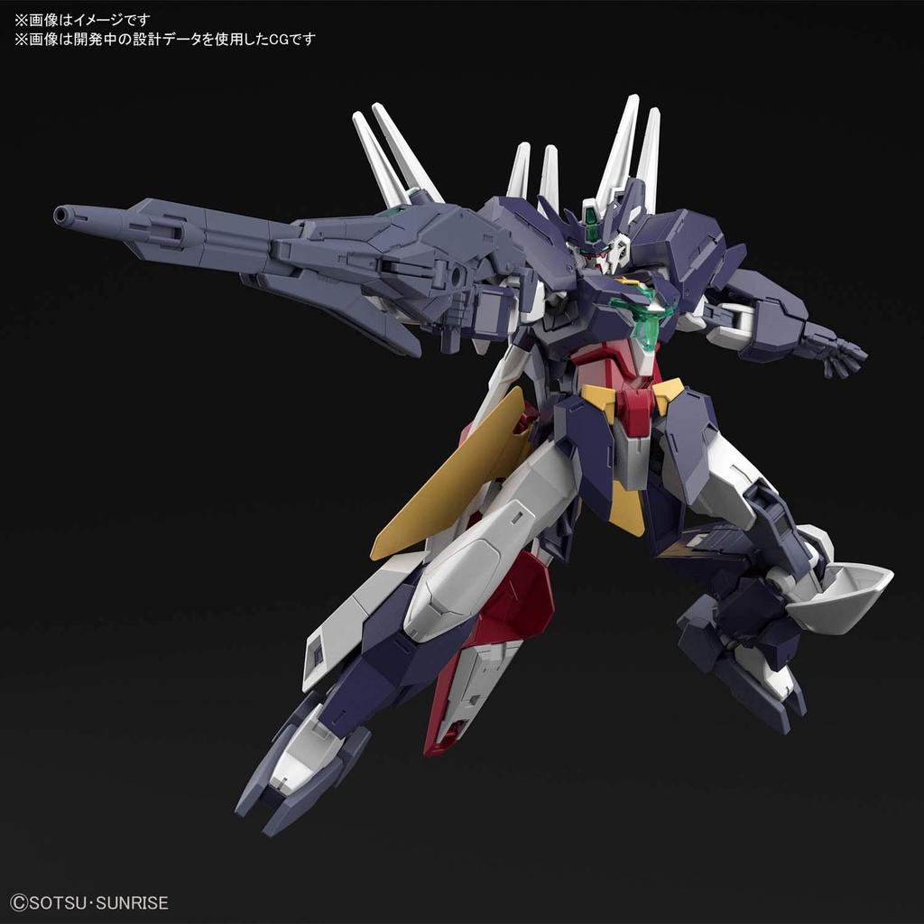 BANDAI SPIRITS Gundam Build Divers Euraven Gundam Scale Plastic Model HGBDR ReRISE 1/144 Color-coded