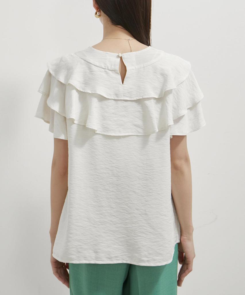 Frill Tiered [BIS] Women's Blouse, Off-the-Shoulder (15)