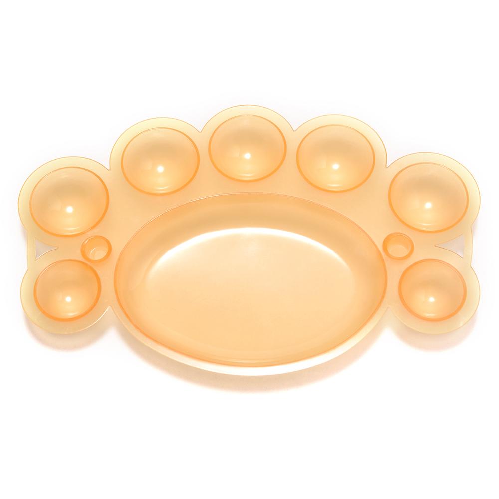 kads 1pc Nail Art Polish Color Mixing Palette Dish Dappen Dish Drawing Painting Tool Artist Paint Mixing Folding Palette
