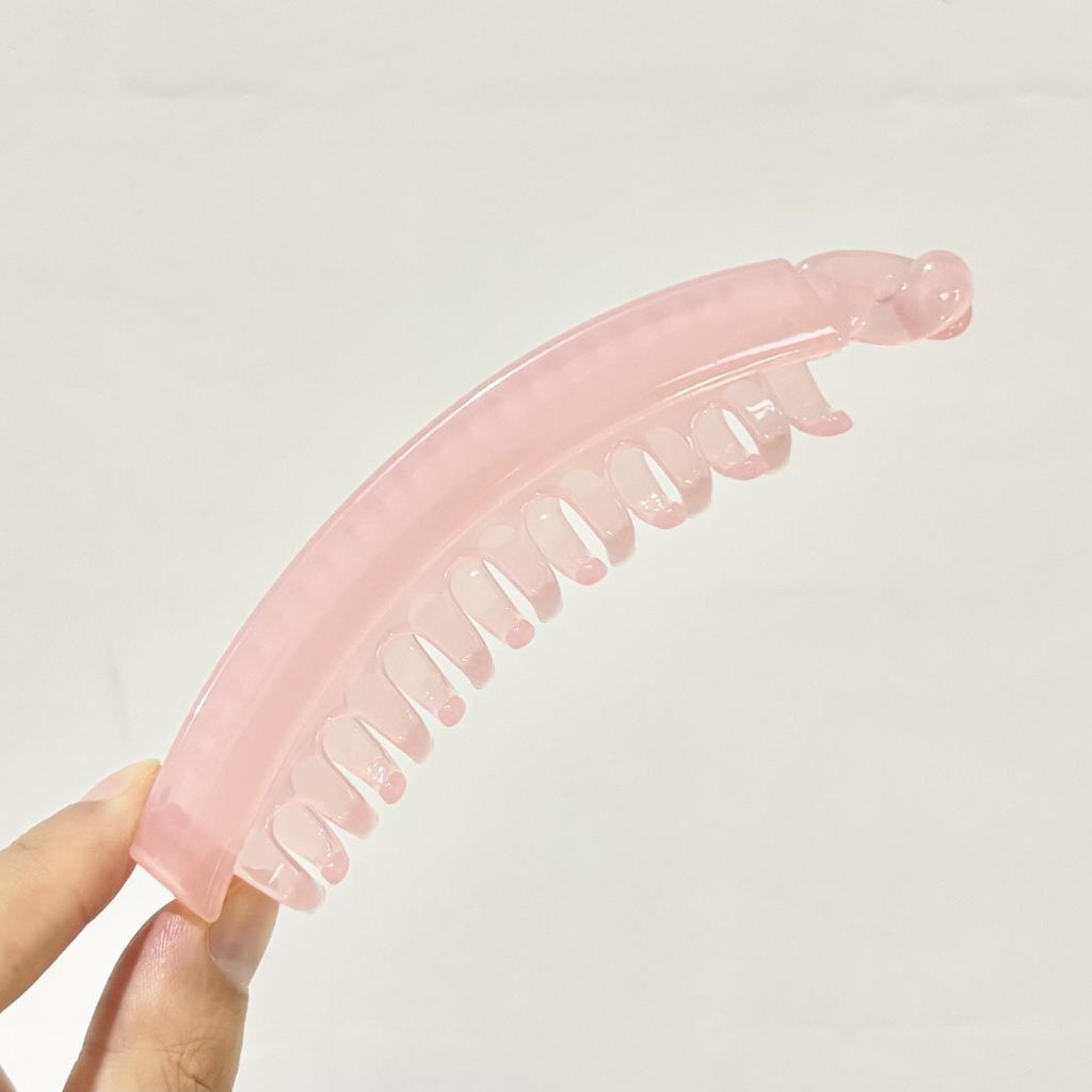 2025 New Style Large Vertical Banana Hair Clip for Thick Hair - High Ponytail Fixing Tool