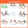 Kids Merry Christmas 3d Paper Glasses For Party Photo And Seasonal Decor Event