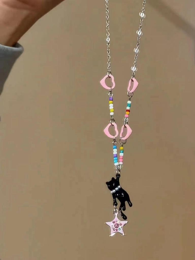 2025 Punk Necklace: Irregular Y2K Subculture Clavicle Chain for Men & Women