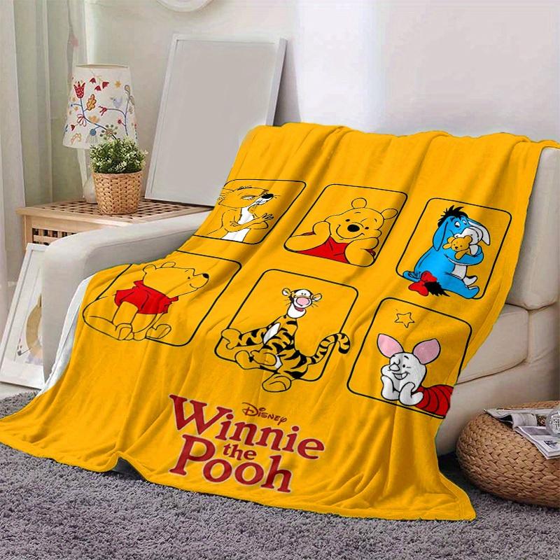 

1pc Disney Winnie The Pooh Blanket Soft & Cozy Throw for Home Decor, Couch Cover, Travel 80cmx120cm