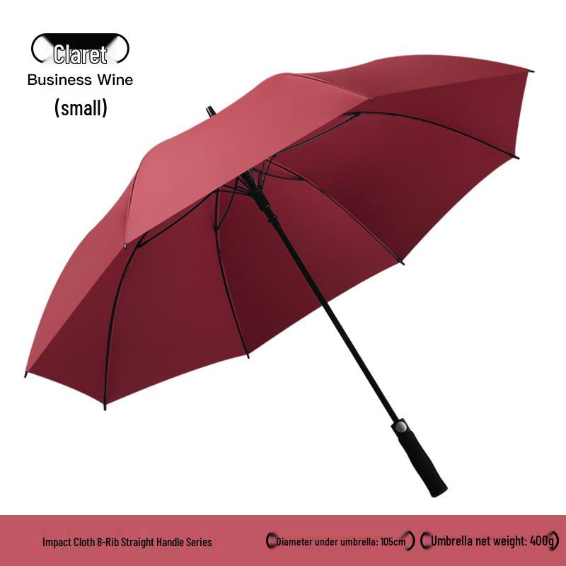 Extra Large Reinforced Windproof Double Automatic Umbrella for Men, Women, and Cars - Waterproof, Long Handle, Extra Thick, and Ideal for Rainstorms.