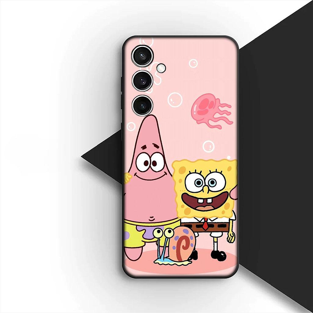 

Чехол для OPPO A80 A18 A16 A40 A17 A15 A38 A78 A79 A54 A57 A12 A60 5G 4G Чехол для телефона S-Губка Боб-Милый S-Квадратные Штаны-Постер OPPO A17