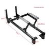 Convertible Sofa Bed with Folding Metal Frame and Telescopic Storage Rails