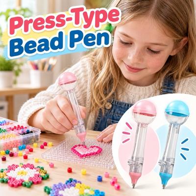 2.6mm Tip Fuse Bead Pen Automatic Press-Type Bead Pen Bead Positioning Pen  Beading Project