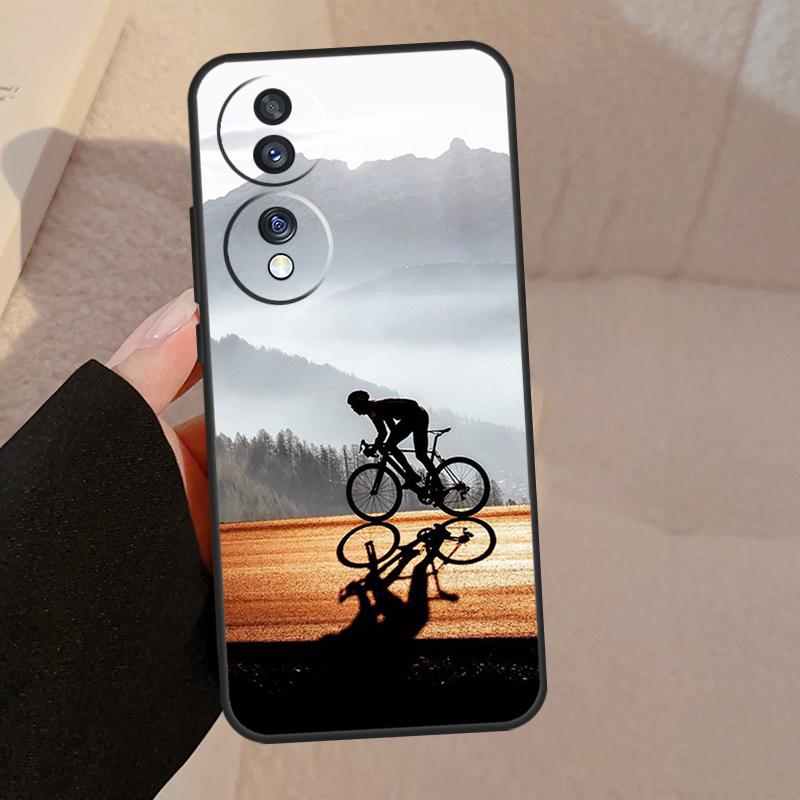 Cycling Bike Case For Honor X9b X9a X8a X7a X6a X6 X7 X8 X9 8X 9X Honor Magic 5 Pro 50 70 90 Lite Cover