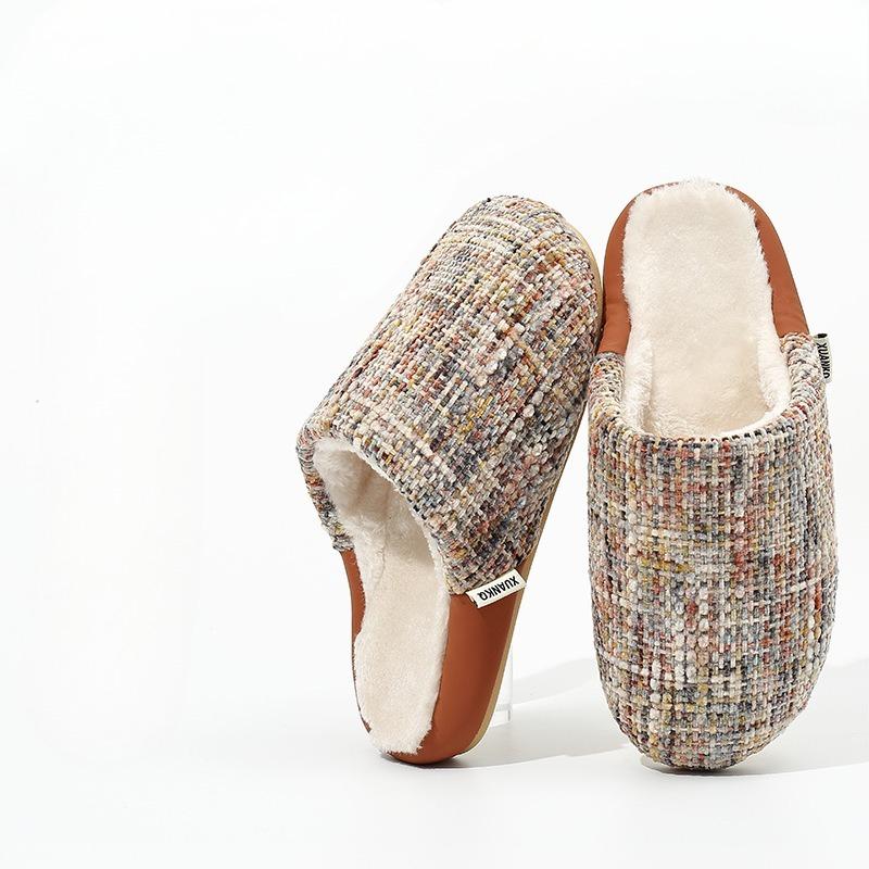 Soft-soled Anti-slip Cotton Shoes, Home Indoor Women's Shoes, Silent Slippers