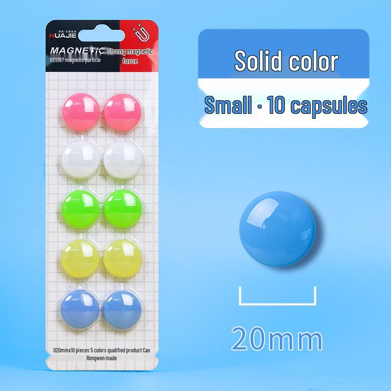 

Round Colorful Magnetic Smiley Face Chalkboard and Whiteboard Buttons