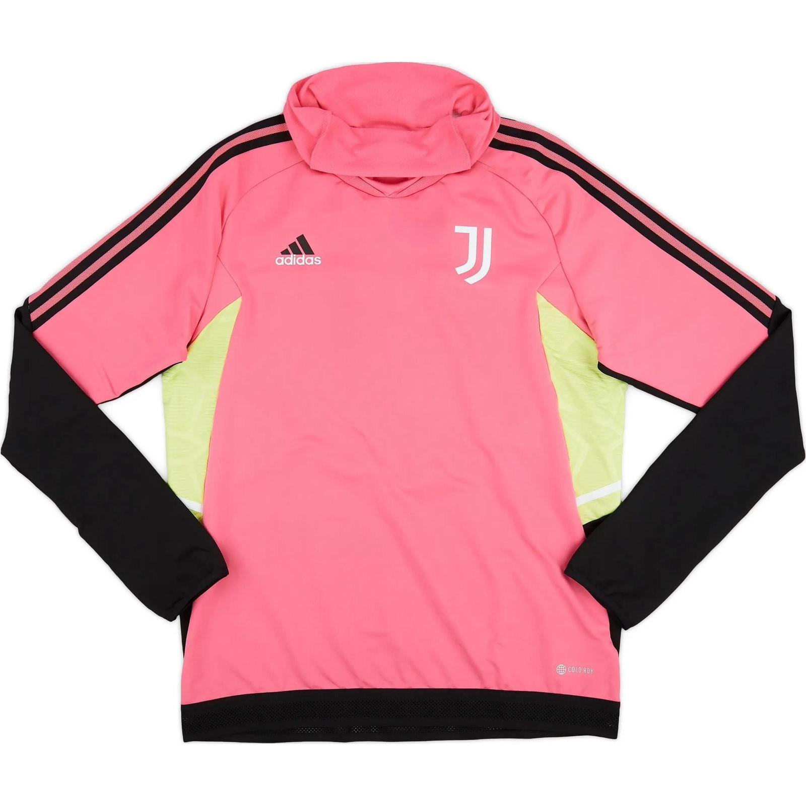 

adidas Juventus 2022-23 Pro Striped Simple Color Block Long Sleeve Football M