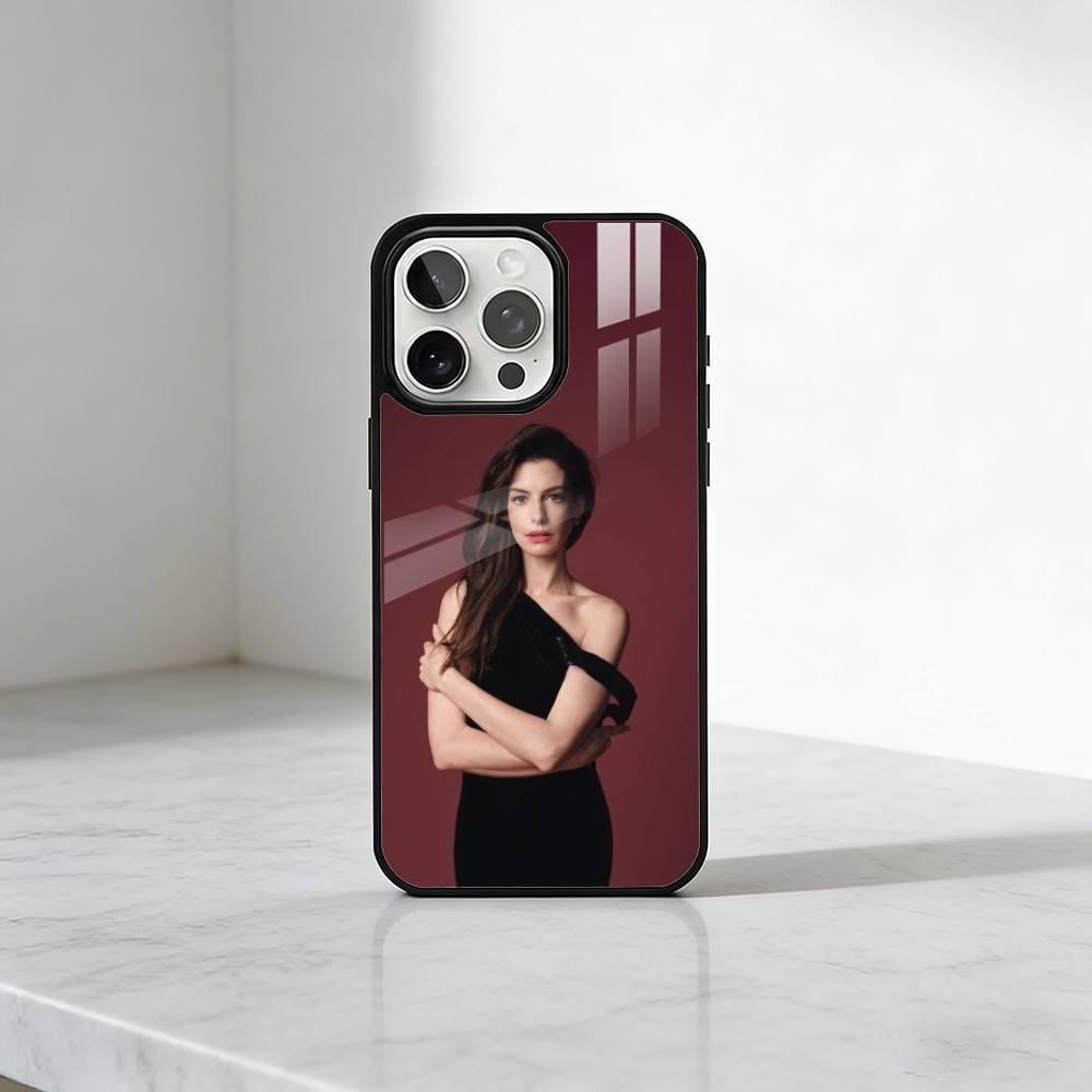 

Чехол для телефона Actor Anne H-Hathaway-y Белая Королева для iPhone17,16,15,14,13 Plus,Pro Max Магнитный Для Magsafe Беспроводной Зарядки iPhone14PROMAX