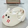 New Semi-enclosed Cat Kennel Winter Warm Slippers Pet Kennel All-season Universal Breathable Non-slip Gray Dog Kennel