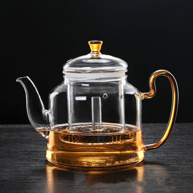 Teapot Water Bottle Gooseneck Kettle French Press Glass With Lid Thermos Bottle Home Appliance Kitchen Accessories Electric Pot
