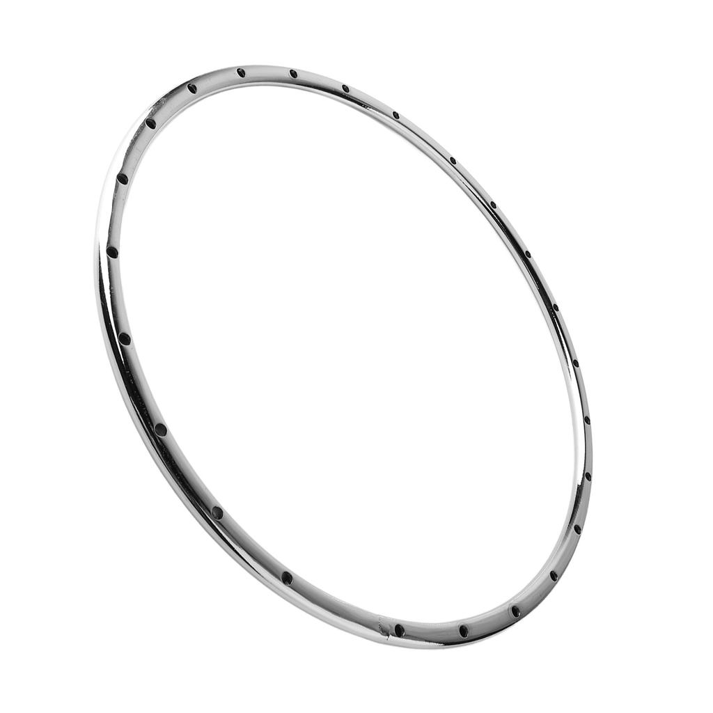 Banjo Spannreifen Metall Feines Aussehen Leichtgewichtiger Banjo-Reifen mit Loch 30cm