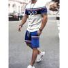 Men's T-shirt And Shorts Set Summer Men's Top Everyday Casual Men's Oversized T-shirt Outdoor Street Fashion Men's Sports Shorts