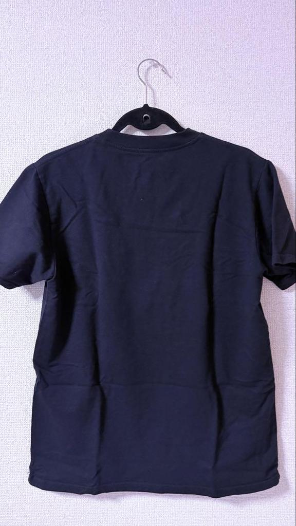 [USED] INVASION CLUB Anime T-shirt, size L, black