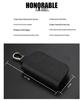 Men's Universal Cowhide Car Key Case with Waist-Mounted Zipper