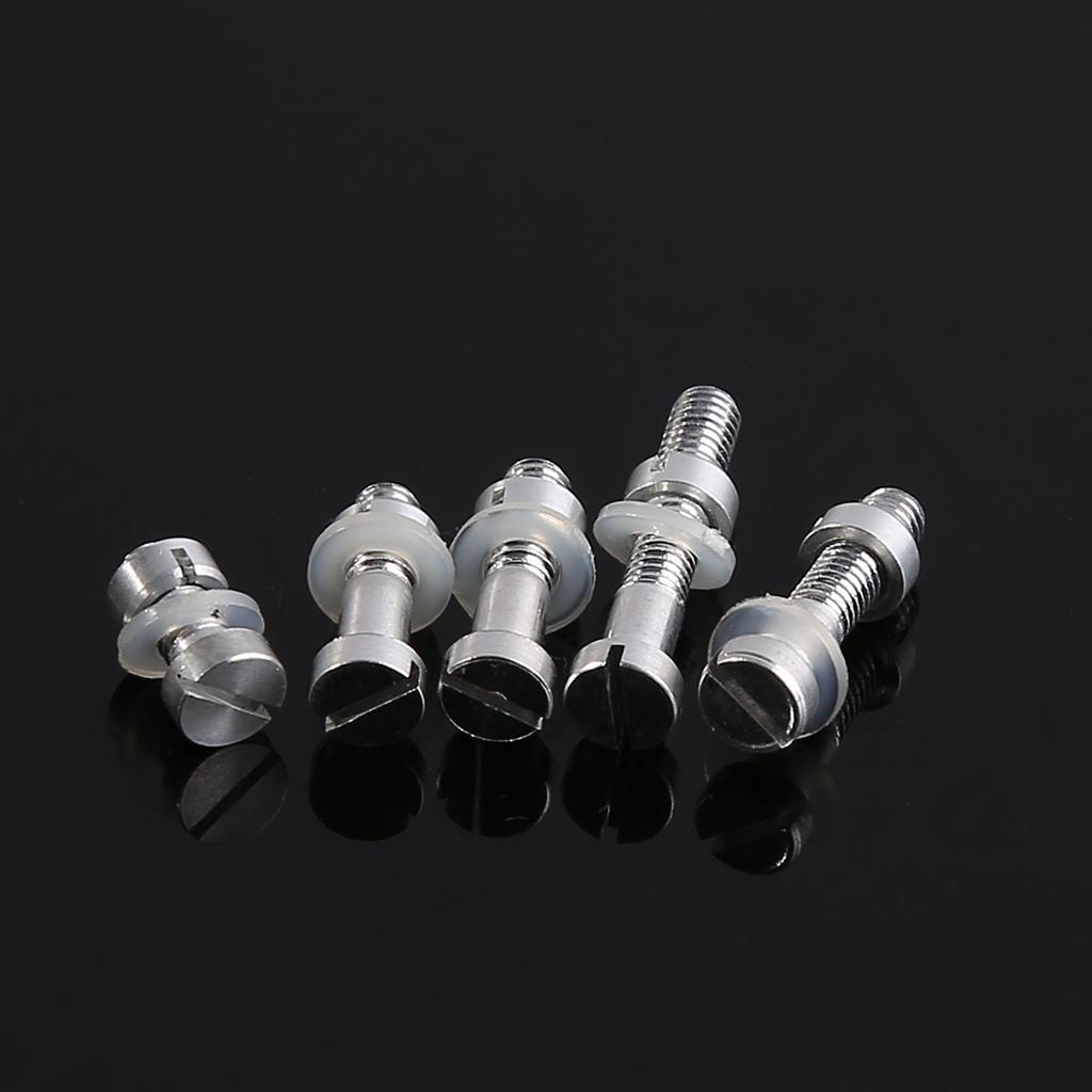 5Pcs Replacement Turntable Easy Install DIY for Headshells Phonograph Music Hardware Mounting Screws Rapair Tool