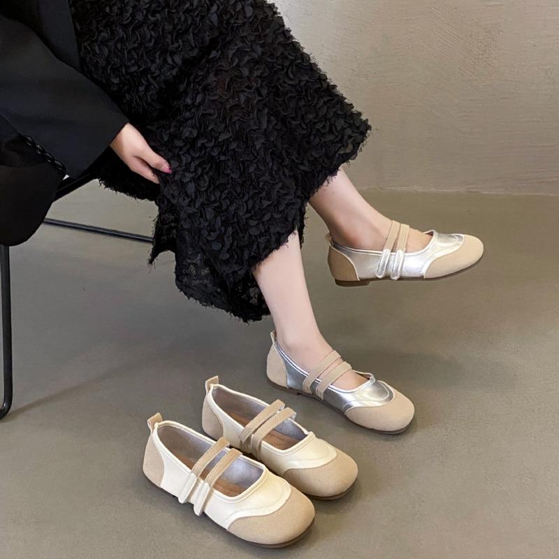 Women's Flats 2025New Casual Single Shoe Mary Jane Shoes for Women Slip-On Loafers Soft Sole Walking Flats Zapatos Mujer