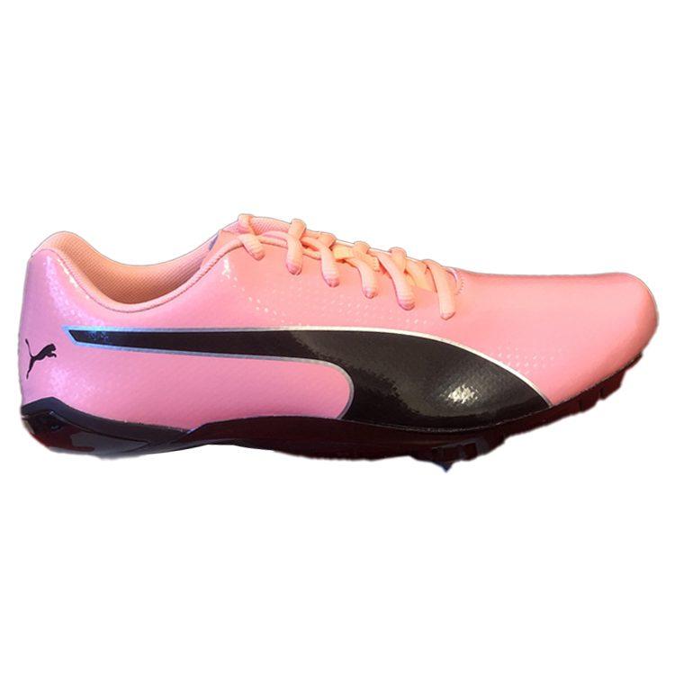 Puma EvoSPEED Prep Sprint 2 Spiked Shoes Pink/Black 194934-02