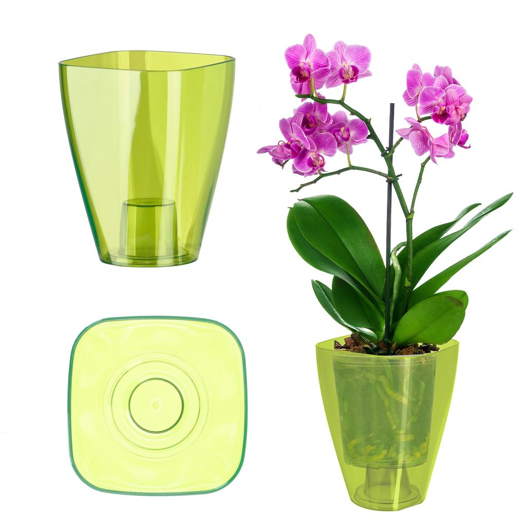KADAX Pot Cover for Orchid Flower Pot Plastic Flowers