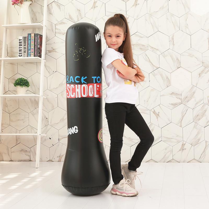 Dmuchany worek bokserski dla dzieci 1,2 m - do łagodzenia stresu i fitnessu
