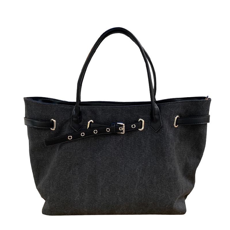 Neue große Kapazität Tote Bag Modische Herbst/Winter Trendige Vielseitige Pendler Single Shoulder Mutter/Kind Tasche Handgehaltene Große Tasche für Damen