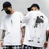 Jujutsu Kaisen Fushiguro Touji Druck Kurzarm T-Shirt Baumwolle Unisex Unisex Kinderkleidung Rundhals Harajuku Y2k Neuankunft Oberteile