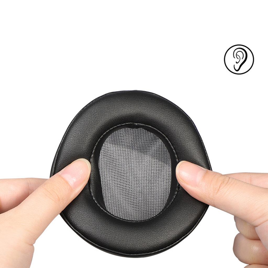 Weiche Protein-Ohrpolster für RP-HD10E RP-HD10 Kopfhörer Memory-Schaumstoff-Ohrmuscheln Leicht austauschbare Ohrpolster Ohrmuscheln Zubehör
