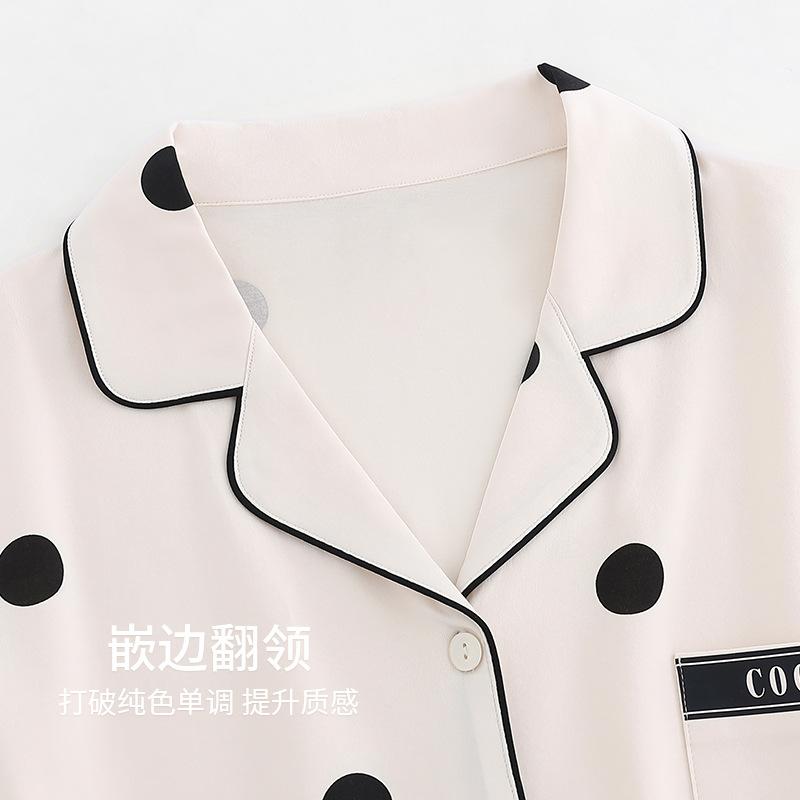 Pajamas Women'S Pure Cotton Long-Sleeved Women'S Autumn And Winter Thin Large-Size Autumn Loungewear