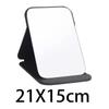 Portable Folding Makeup Mirror for Dorms: Compact for Women & Men, Desktop & Travel-Friendly