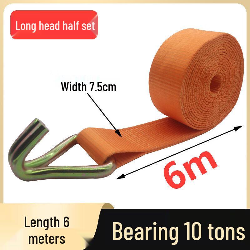 Jundingying 10-Ton Double-Hook Lashing Strap