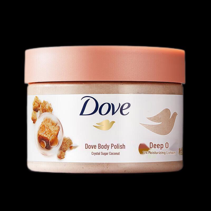 Dove White Peach Shower Mousse & Coconut Body Scrub Set