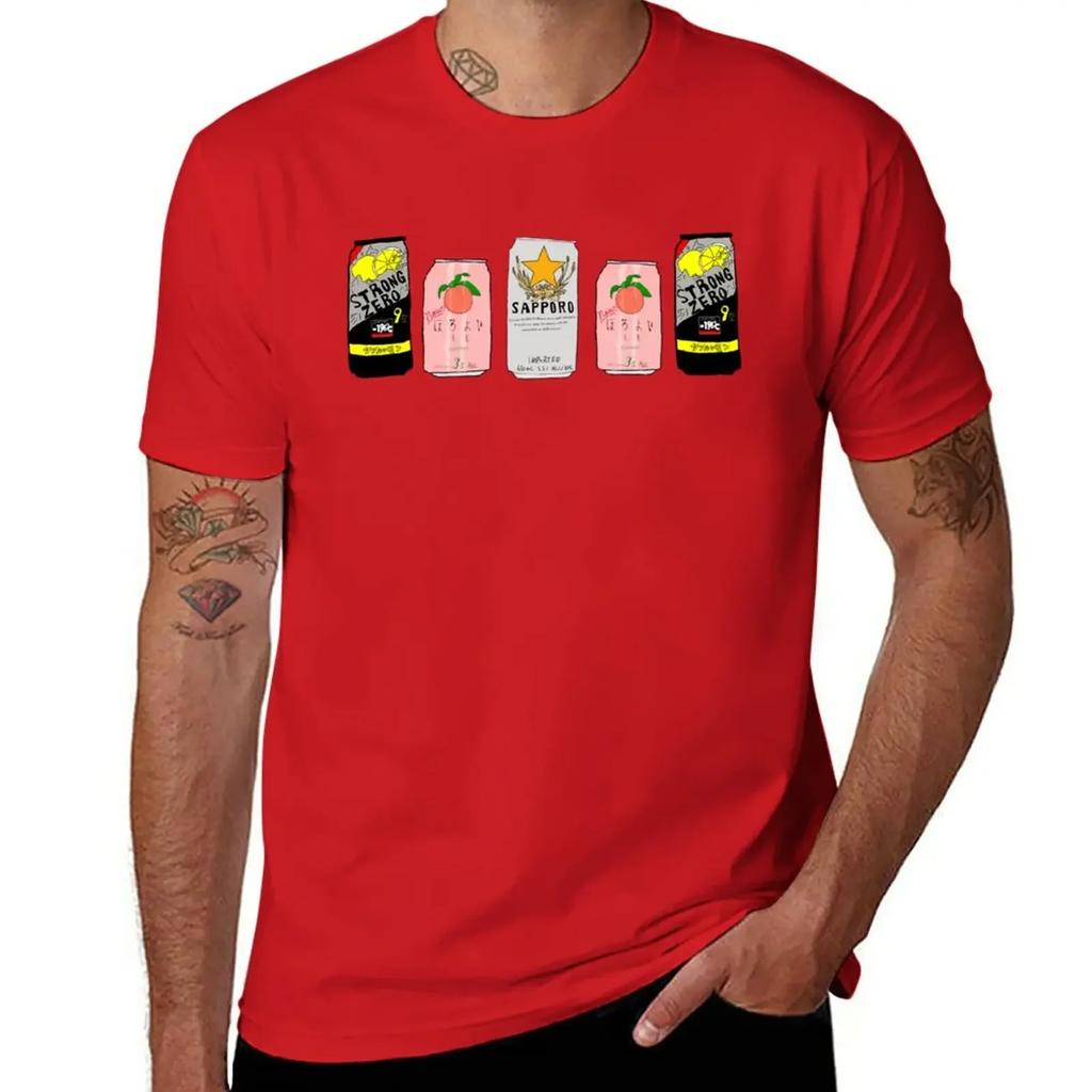 The Gang T-Shirt Summer Top Summer Clothes Vintage Mens Clothing