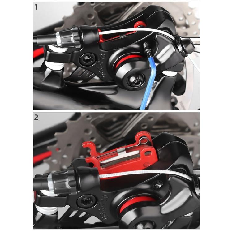 Mountain Bikes Line Pulling Brakes Front & Rear Caliper for Folding Road Bikes Bicycles Mechanical Disc Brake Caliper
